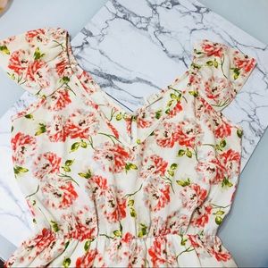 urban outfitters floral romper